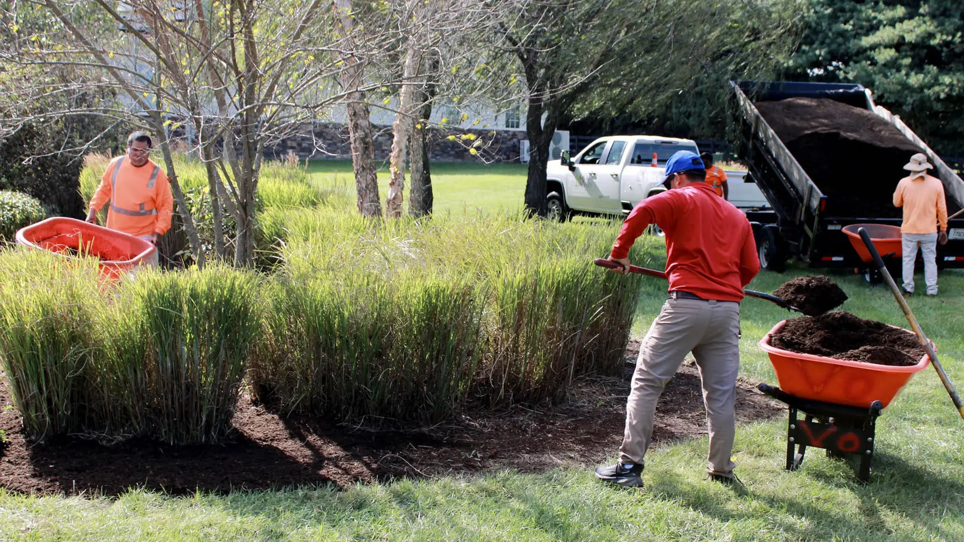 landscape design installation