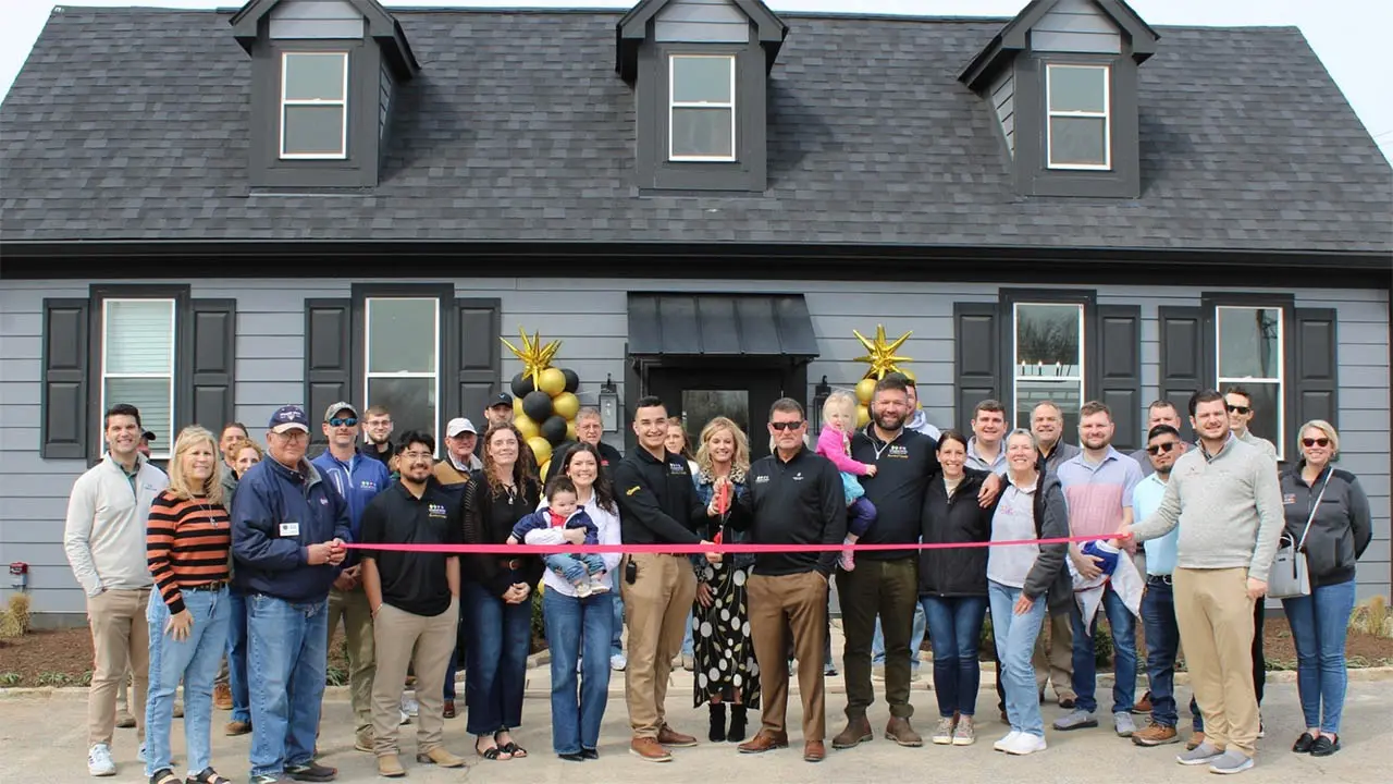 diamond landscapes ribbon cutting